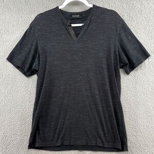 The Kooples Cutaway V-Neck Tee T-Shirt Men's Size Large